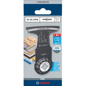Bosch Accessoires PRO AII 65 APIB Multitool zaagblad | 65 x 40 mm - 2608669078