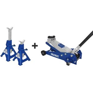 Expert by Facom Set Kriks en Assteunen - Hydraulisch - Robuust