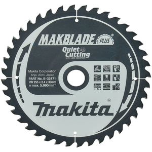 Makita Zaagblad Q C 255X30X2,4 40T 5G - B-32471