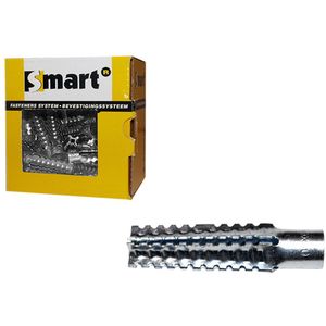 pgb-Europe SMART | Universele plug metaal Ø 6x32mm Zn | 100 st - SM0MUP001060032E