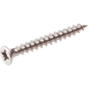 Proftec Spaanplaatschroef Rvs-A4 Pk PZ2 4.0X50 | 200 stuks - 5203.35.25901