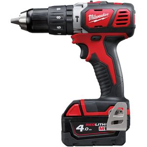 Milwaukee M18 BPD-403C M18™ Compact Slagboormachine | 3x 4,0Ah accu's + Multilader | In transportkoffer - 4933448360