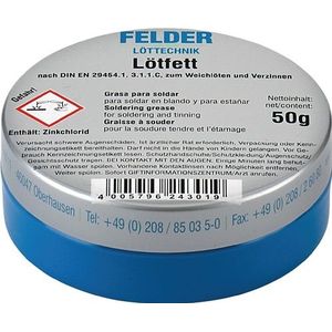 Felder Soldeervet | 100 g | voor zachtsolderen | 5 stuks - 243100501 - 243100501