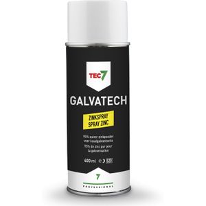 Tec7 Zinkspray Galvatech | aerosol | 400ml - 901112000 - 901112000