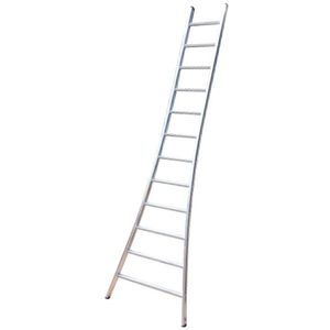 Little jumbo Enkele ladder SuperPRO met uitgebogen bomen - 20 sporten - 1250200120