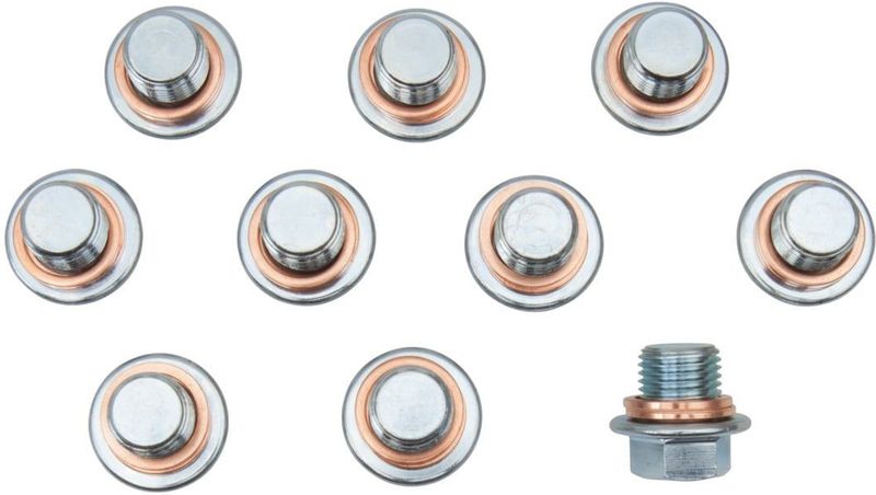 Bahco - BOD102NWS - Olieaftappluggen en Ringen Set - 10 Pluggen en 20 Ringen