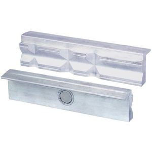 Heuer Beschermbek voor bankschroef | voor bekbreedte 125 mm | prisma's | aluminium | 1 paar - 109125 - 109125