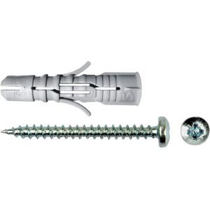 pgb-Europe SMART | SMART-plug + schroef CK Ø 5x25 NZN | 15 st SM0CUSN01050025H