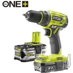 Ryobi 18V | Brushless Boormachine | 60Nm (1x 2.0Ah & 1x 5.0Ah) | 5133004534