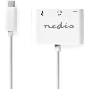 Nedis USB Multi-Port Adapter | 1 stuks - CCGB64765WT02 CCGB64765WT02
