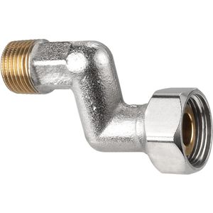 Cornat - S-Aansluiting Voor Radiator - Vernikkeld - Messing - 1 St
