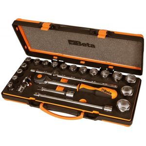 Beta - 920A/C17MR - Dopsleutelset - Assortiment - 1/2 Inch - 22-Dlg