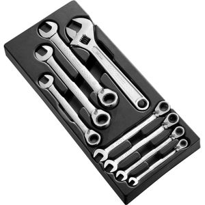 Expert by Facom Lege Inlay voor Module Ratelringsteeksleutels en Verstelbare Moersleutel E111100 - E010509