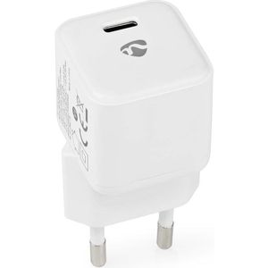 Nedis Nedis Oplader | 1.5 / 2.0 / 2.5 / 3.0 A | Outputs: 1 | USB-C | 30 W WCMPD30W100WT