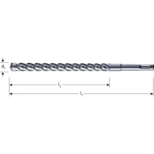 Rotec Hamerboren SDS+ 'Zentro' in box à 10 st. 8,0x 200/260 mm - 202.0903B