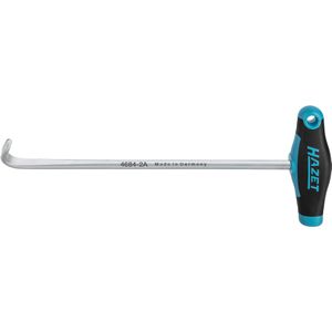 HAZET - Uitlaatsysteemgereedschap 4684-2A - 17 mm Halfronde Haak - Gebogen 20 Graden