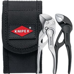 Knipex Tangen-set | inhoud 2-delig riemtas | 1 stuk - 00 20 72 V04 XS - 00 20 72 V04 XS