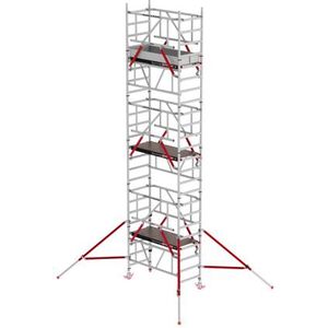Altrex MiTOWER PLUS rolsteiger - 7.20 m werkhoogte - 0.75 m breed - 1.65 m Fiber-Deck platform - Safe-Quick - C003033