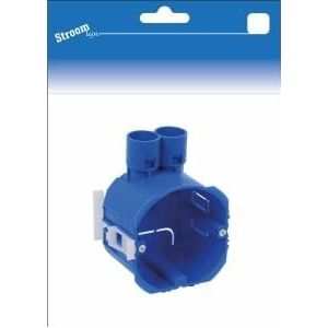 Stroomlijn - Holle Wanddoos - 50MM - HAF - Fixrap voor Snelle Montage