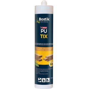 Bostik - PU Tix - Koker - Transparant - 310 ml