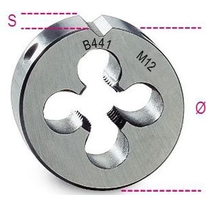 Beta Snijplaten, grove spoed, metrische draad HSS 442 10 - 004420010