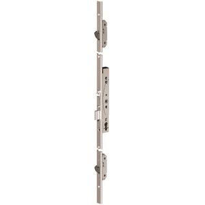 ABLOY EL468 Veiligheidspaniekmeerpuntssluiting | enkelzijdig krukgestuurd | zelfvergrendelend | SKG*** | DM45mm | RC94mm | voorplaat RVS 24x2000mm U-vormig | 12/24V DC | DR 1+2+3+4 - 10041749