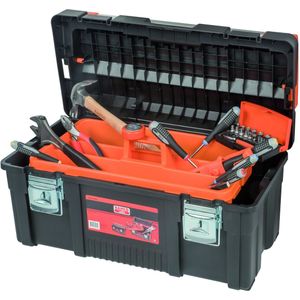 Bahco Gereedschapskoffer | kunststof | heavy-duty 650 mm | gevuld 37-delig - 4750PTB65TS5