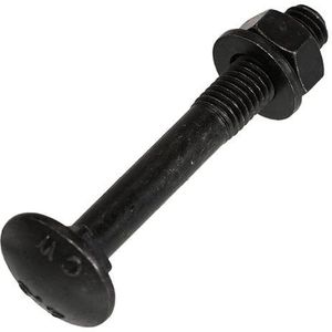 Blackline Slotbout+Moer+Sluitring Hcp Zwart M8X90 | 5 stuks - 6901.11.18090