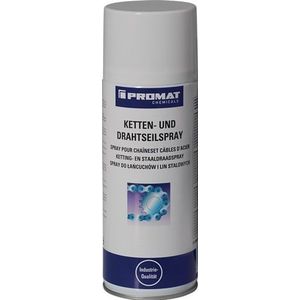 Promat Ketting-/staalkabelspray | geelachtig | 400 ml | spuitbus - 4000354030 4000354030