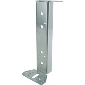 GB pui-steun zwaar 60x70x380 115x2 zink magnesium | 4 stuks - GB0734380
