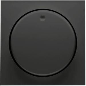 PEHA Badora MAT ZWART afdekplaat + knop dimmer - 4603750