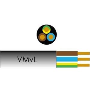 Enzo - Luidsprekersnoer - Transparant - PVC - Rol 100 Meter