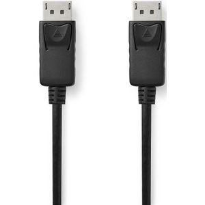 Nedis DisplayPort-Kabel | DisplayPort Male | DisplayPort Male | 2 m | 1 stuks - CCGP37014BK20 CCGP37014BK20
