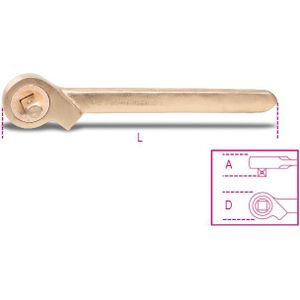 Beta Vonkvrije 1/2" doorsteek ratelsleutel 921BA/50 - 009210850