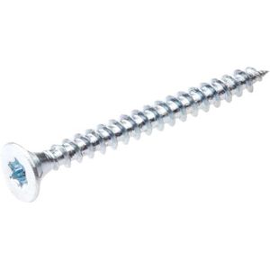 Homefix Actie Spaanplaatschroef Vz Pk +Snijpunt Torx TX25 5.0X80 | 180 stuks - 8901.01.00460