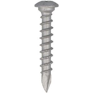 Dynaplus Paalhouderschroef Ar-Silver Ovk Torx TX40 10.0X50 | 50 stuks - 0288.08.69901