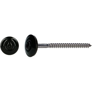 pgb-Europe PGB-FASTENERS | Houtschroef D7995+EPDM20 4,5x35 R9005 A | 100 st - 7995RTA000359005B3