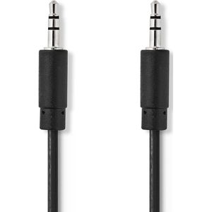 Nedis Stereo-Audiokabel | 3,5 mm Male naar 3,5 mm Male | 1 m | 1 stuks - CAGB22000BK10 CAGB22000BK10