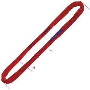 Beta - 8178 - Ronde Stroppen - Rood - Polyester - 5 Ton