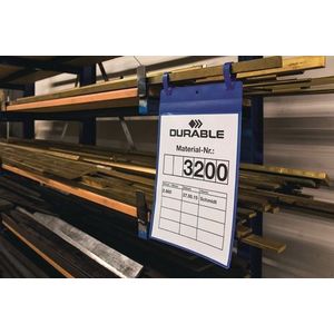 Durable Documentenzak | B297xH210 mm DIN A4 dwars | met 2 verbindingsstuk | donkerblauw | pak a 50 stuks - 175107 175107