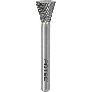 Rotec HM-Stiftfrees, model N - Z6 / Kruisvertand / ø12,7x12,7x58xø6mm - 4411301