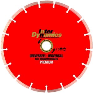 Inter Dynamics Diamantzaag Universeel Premium 250x25,4mm - 404250