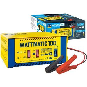 Gys WattMatic 100 Accu lader | Professioneel | 230V | 6-12 V | 140W - 5192024823
