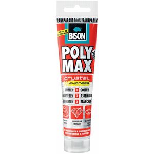 Bison Poly Max Crystal Express Tub 115G*6 Nlfr - 6300417 - 6300417