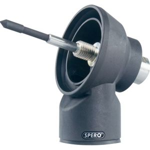 Spero SPKS5/8 | Kunststof Diamantboor Stofadapter | M16 (M) - 5/8 (F) | Excl. centreerpen - SPKS5/8