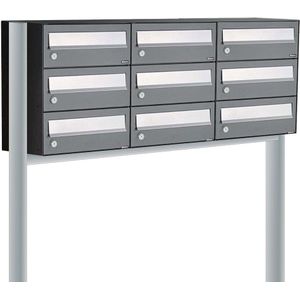 Allux Hive Set 3-Breed, 3-Hoog Op Statief Antraciet - 40030065_3x3s