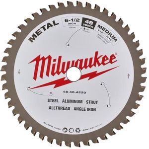 Milwaukee Accessoires Cirkelzaagblad P M 160x5/8x1,6x48 - 48404220 - 48404220