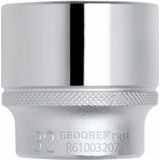 Gedore Dopsleutel 1/2" | 6-Kant | SW 25 mm | L 42 mm - 3300274