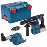 Bosch Blauw GBH 18V-26 F Accuboorhamer met stofafzuiging GDE 18V-16 | SDS plus | zonder accu's en lader - 061191000K