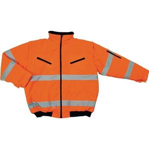 Prevent - Veiligheids-pilotenjack - Oranje - 100% Polyester